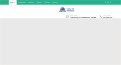Desktop Screenshot of casavobenedita.org.br